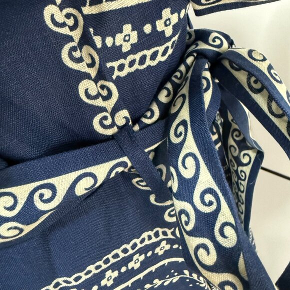 Alemais Oceane Blue and White Mini Dress - Picture 7 of 11